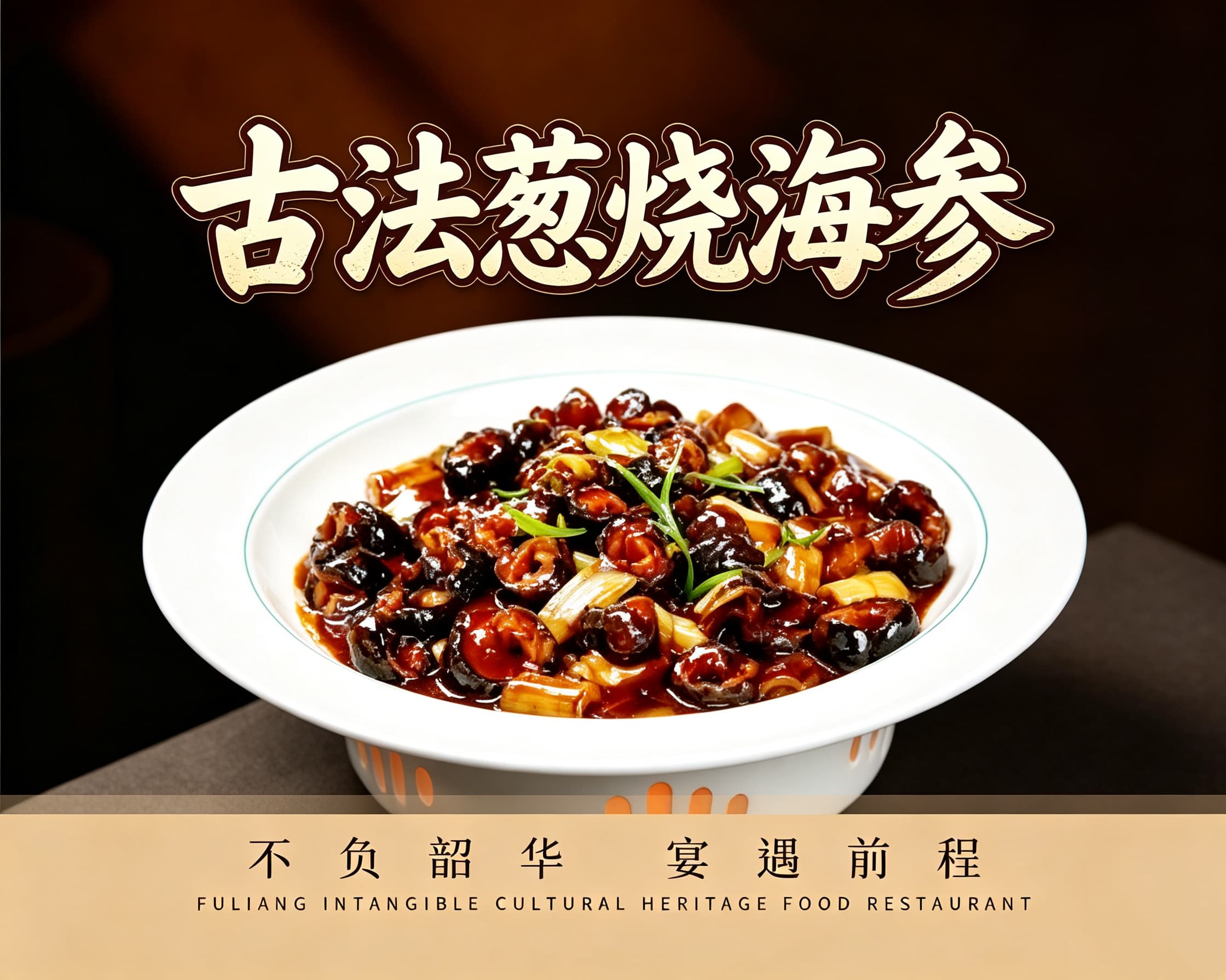 古法葱烧海参