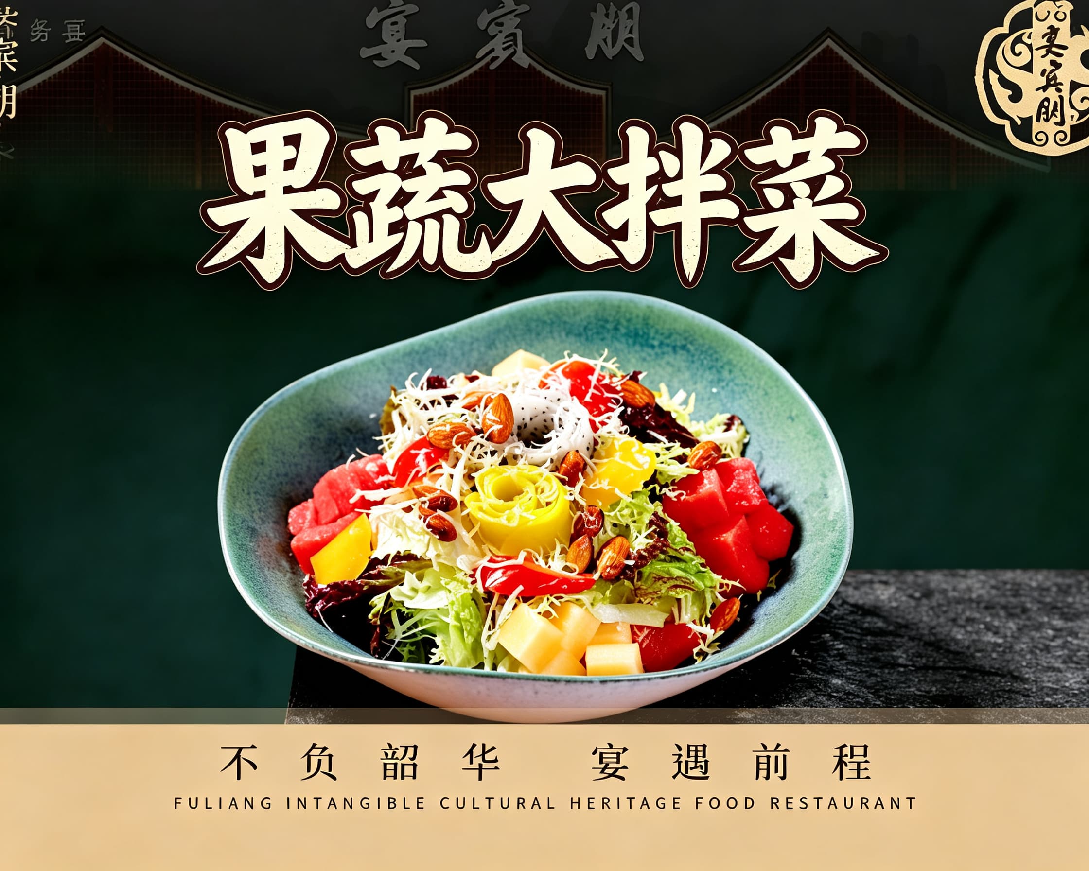 果蔬大拌菜