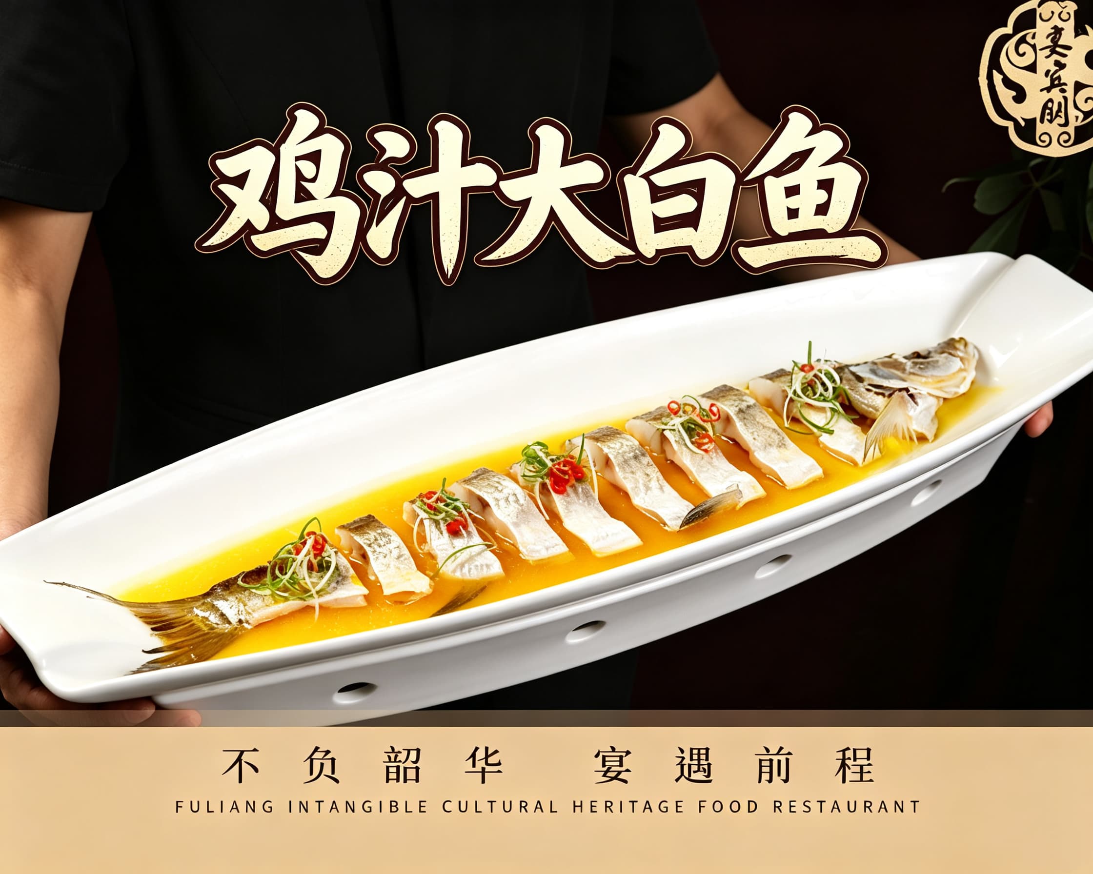 鸡汁大白鱼