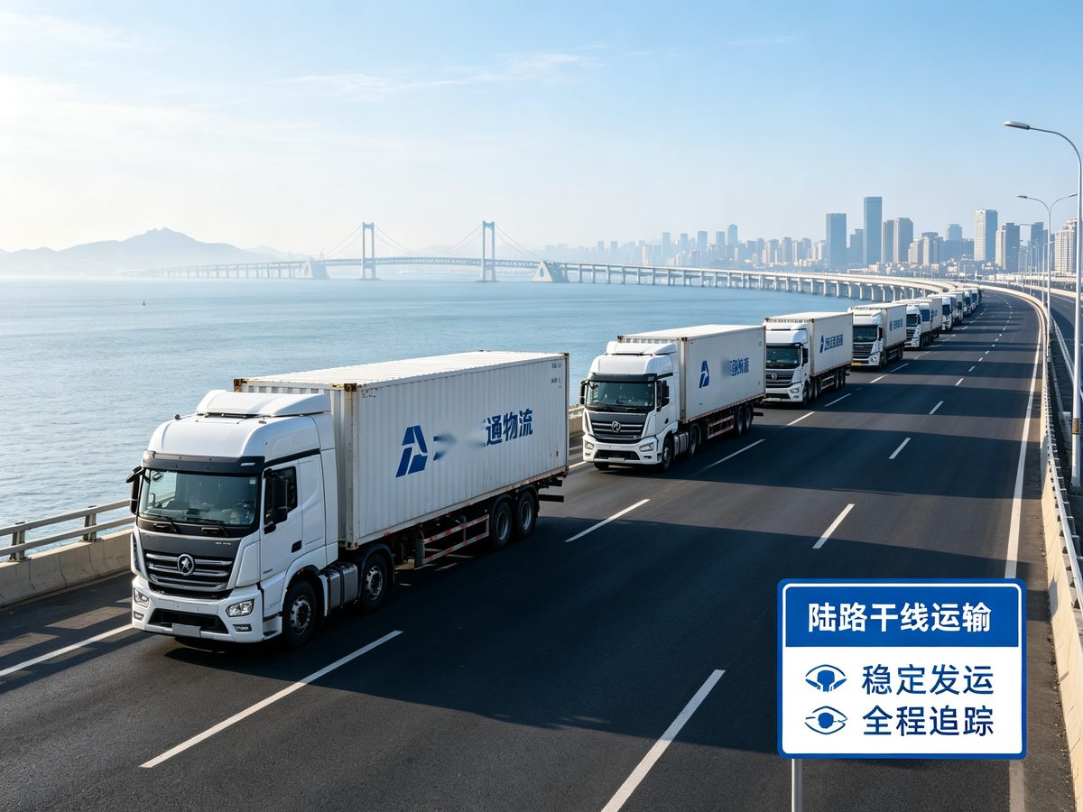 陆路干线运输·稳定发运全程追踪