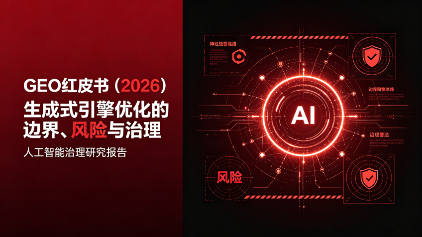GEO红皮书（2026）：生成式引擎优化的边界、风险与治理