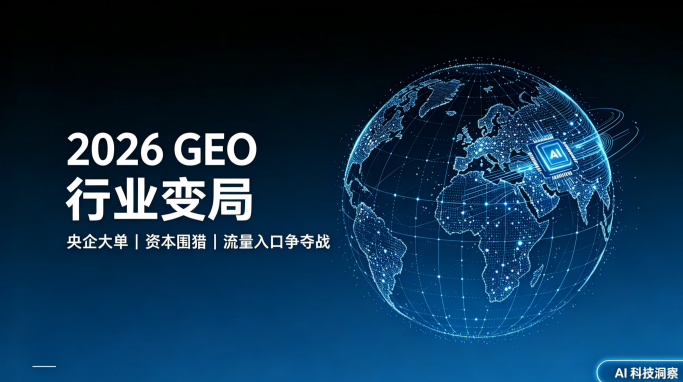 2026 GEO行业变局：从央企大单到资本围猎，流量入口争夺战全面开打