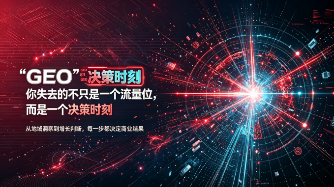 不拥抱“GEO”你失去的不只是一个流量位，而是一个决策时刻