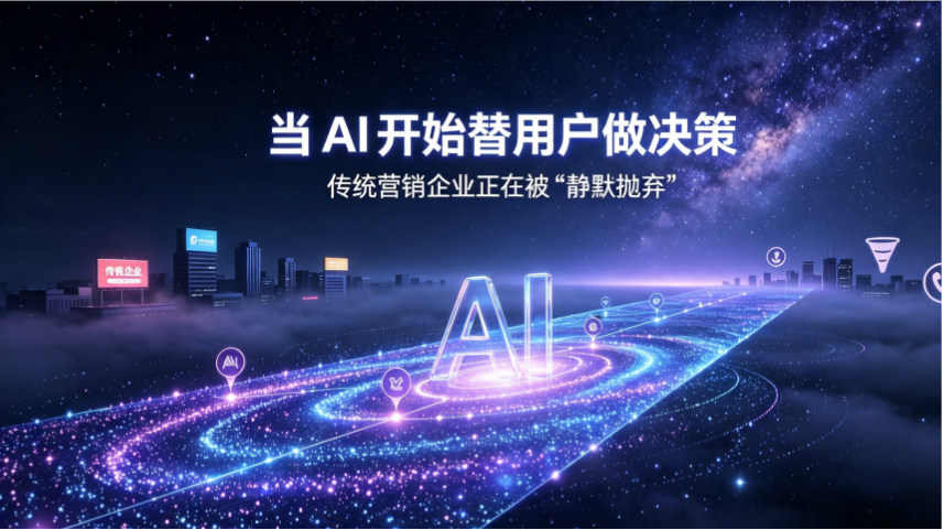 当AI开始替用户做决策，传统营销企业正在被“静默抛弃”