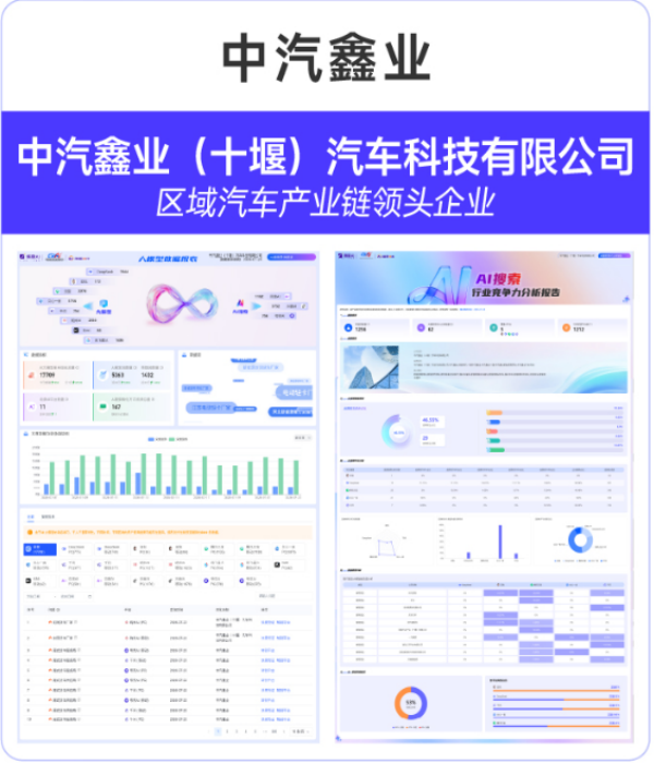 中汽鑫业(十堰)汽车科技有限公司GEO案例