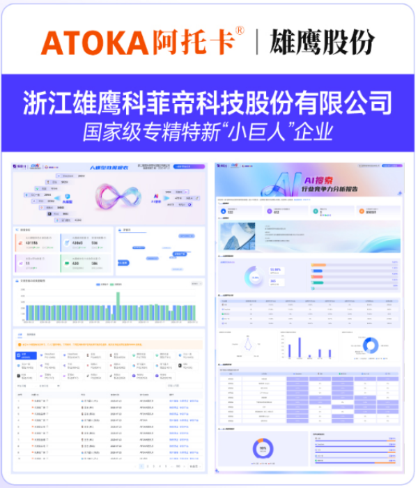 浙江雄鹰科菲帝科技股份有限公司GEO案例
