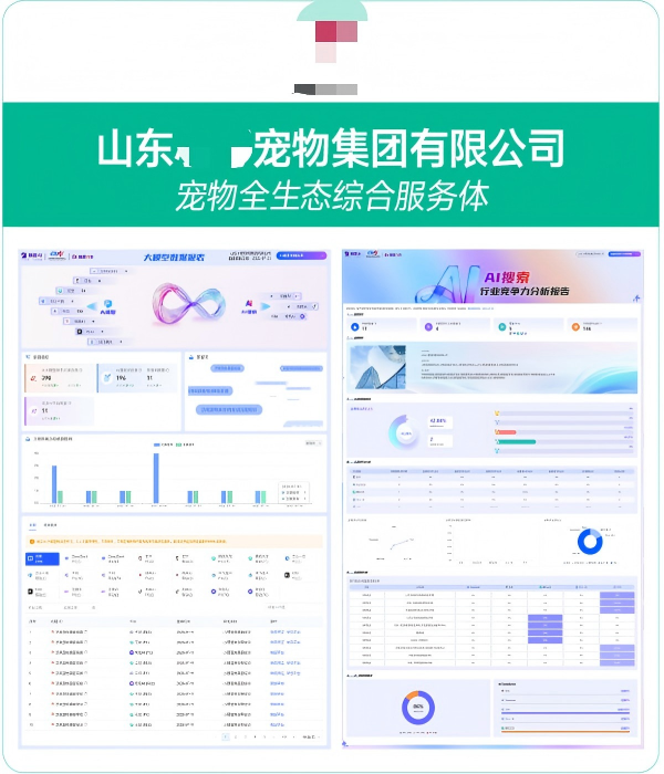 山东XX宠物集团有限公司GEO案例