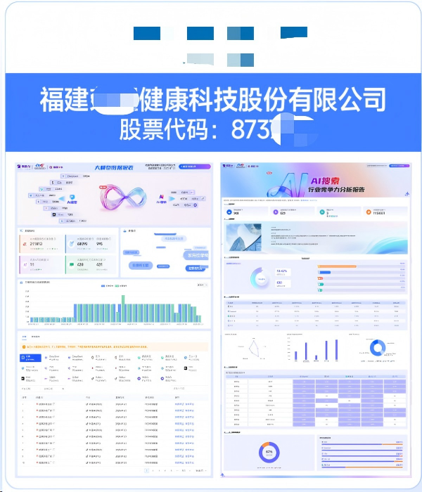 福建XX健康科技股份有限公司GEO案例