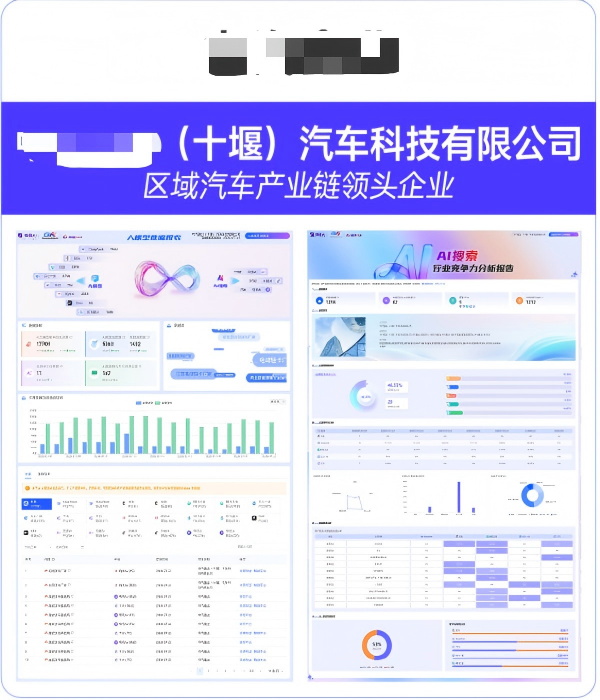 XXXX(十堰)汽车科技有限公司GEO案例