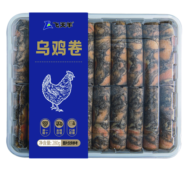 280g乌鸡卷