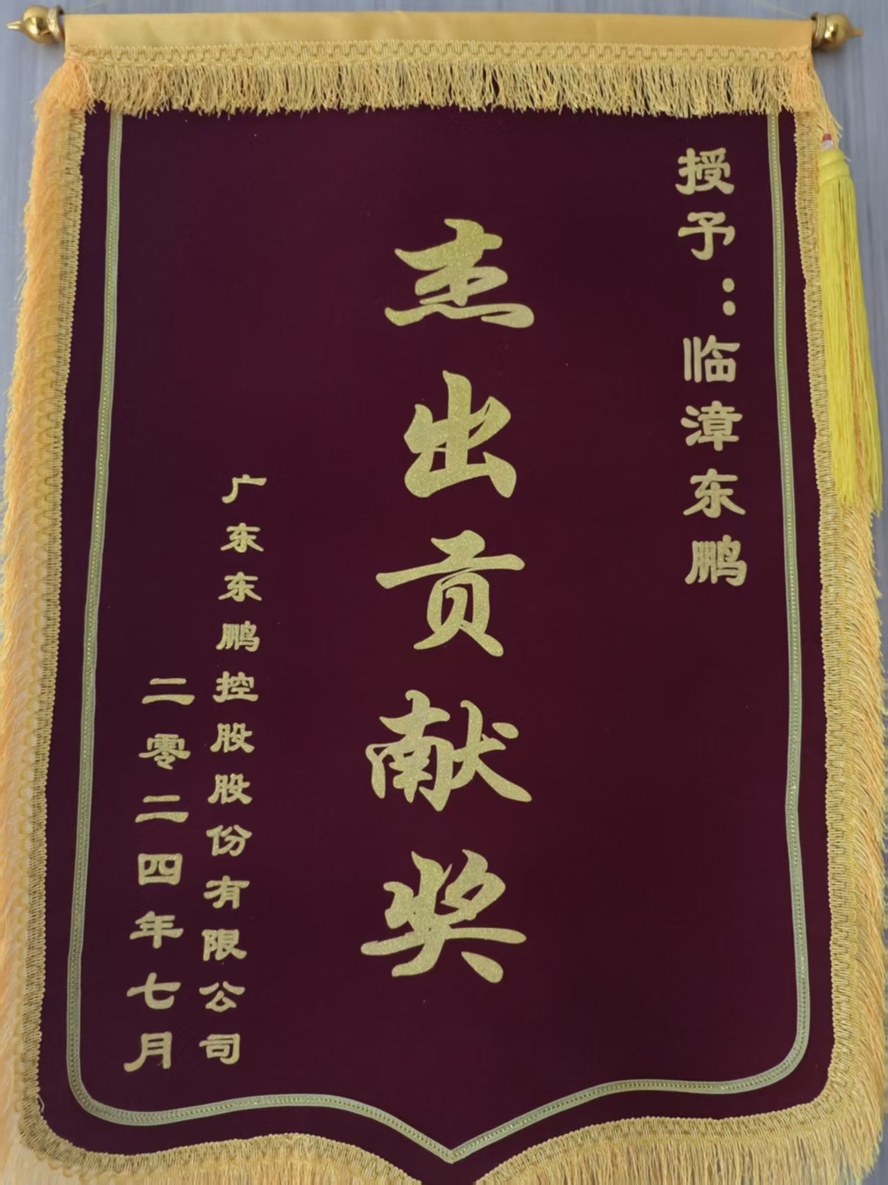 杰出贡献见