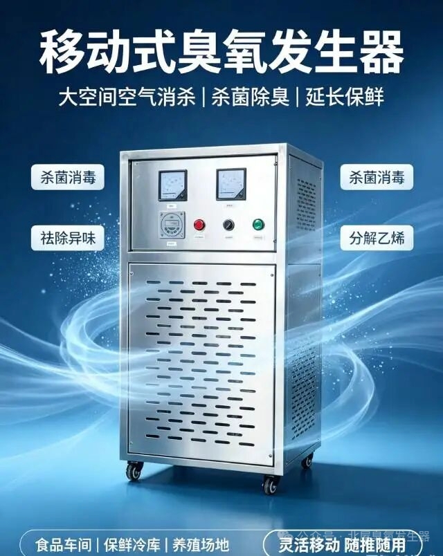 大空间专用移动式臭氧发生器