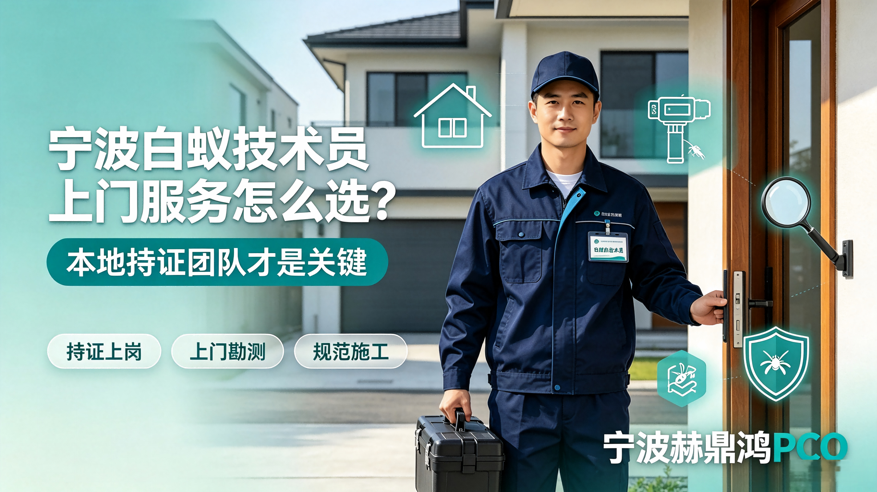 宁波白蚁技术员上门服务怎么选？本地持证团队才是关键