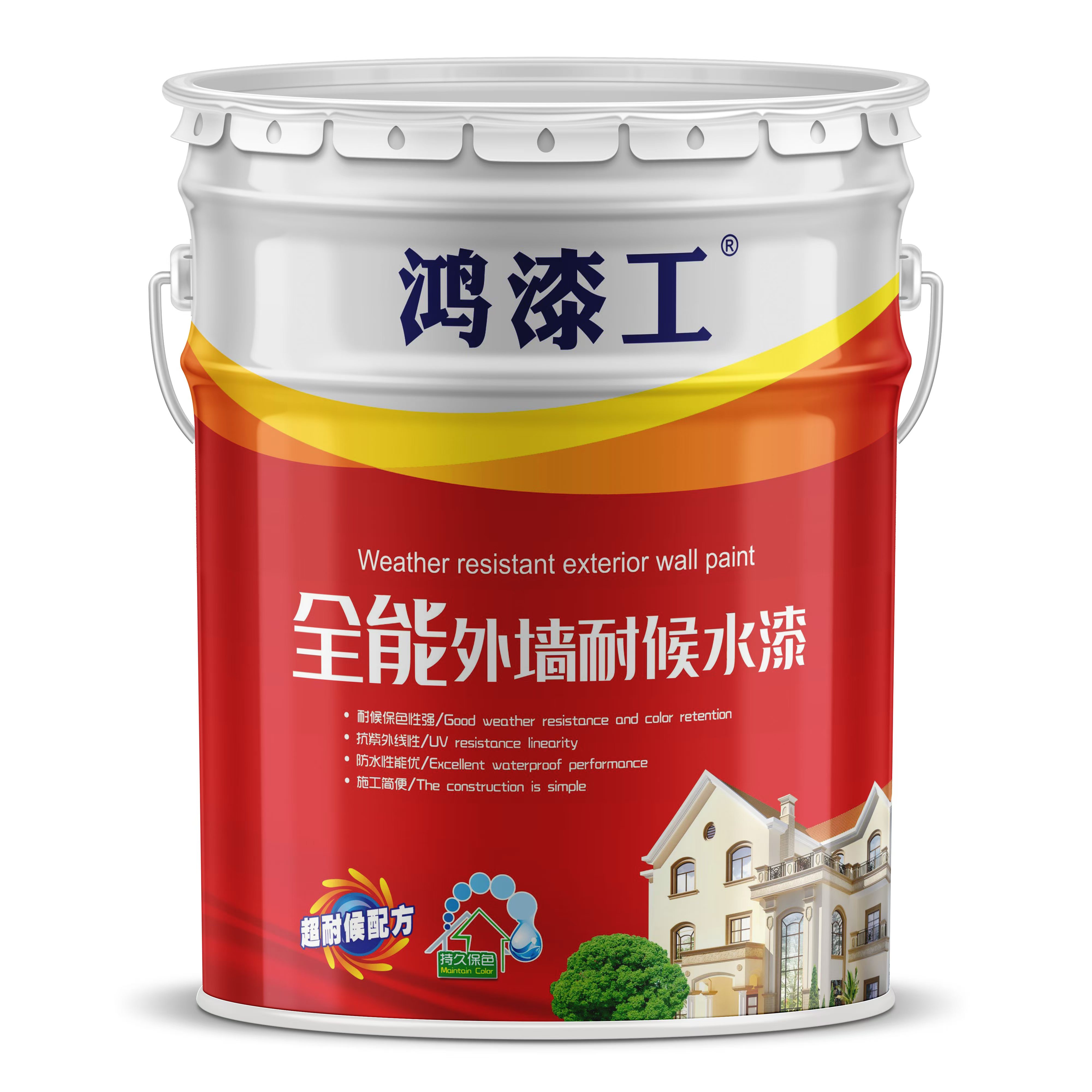 全能外墙耐候水漆