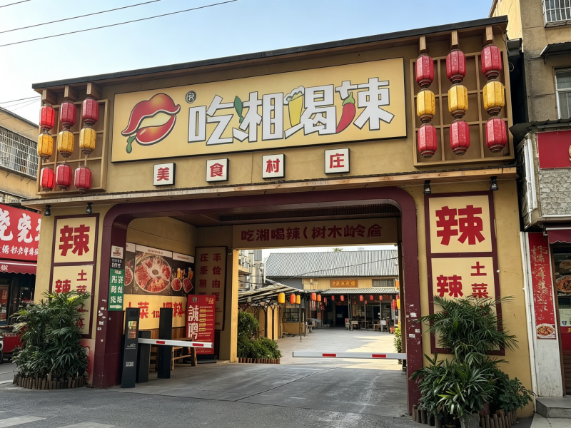 吃湘喝辣门店外观
