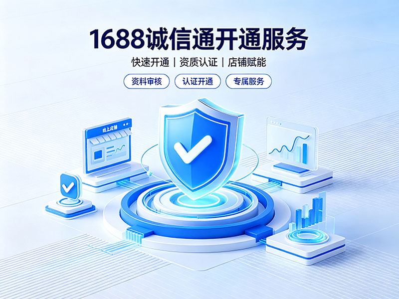 1688诚信通开通服务