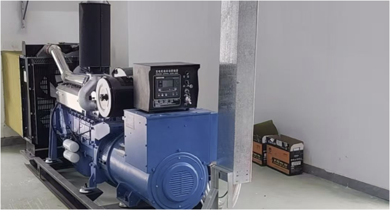 山西晋城市即城区配套设施200kw 消防验收机组已安装调试完成