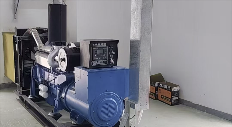 山西晋城市即城区配套设施200kw 消防验收机组已安装调试完成