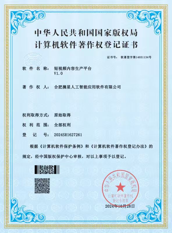 多项国家软件资质