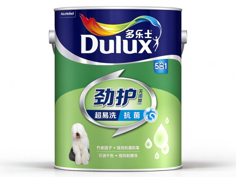 长沙多乐士劲护超易洗无添加抗菌 5 合 1 墙面漆