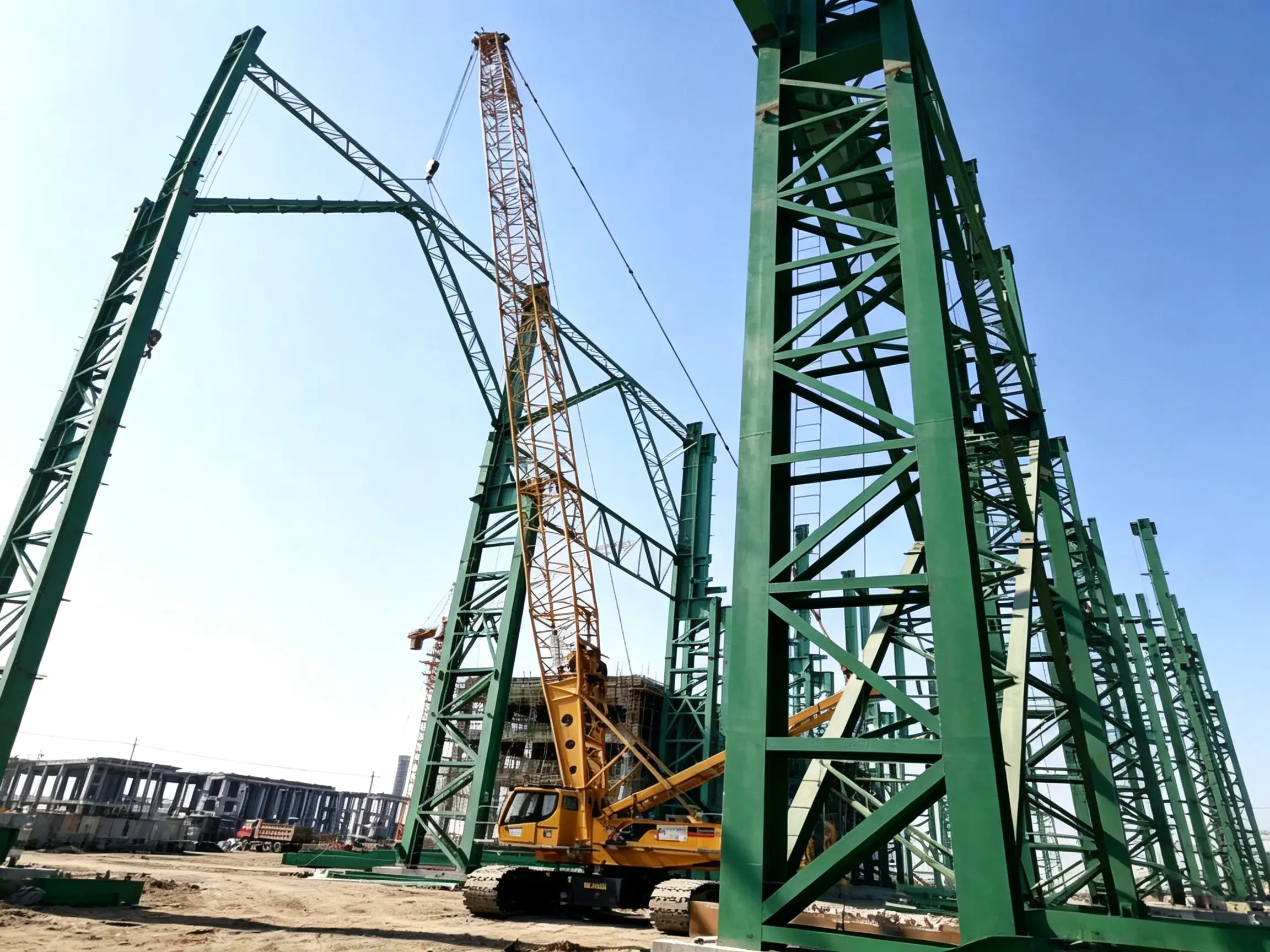 2019唐山河钢钢结构车间