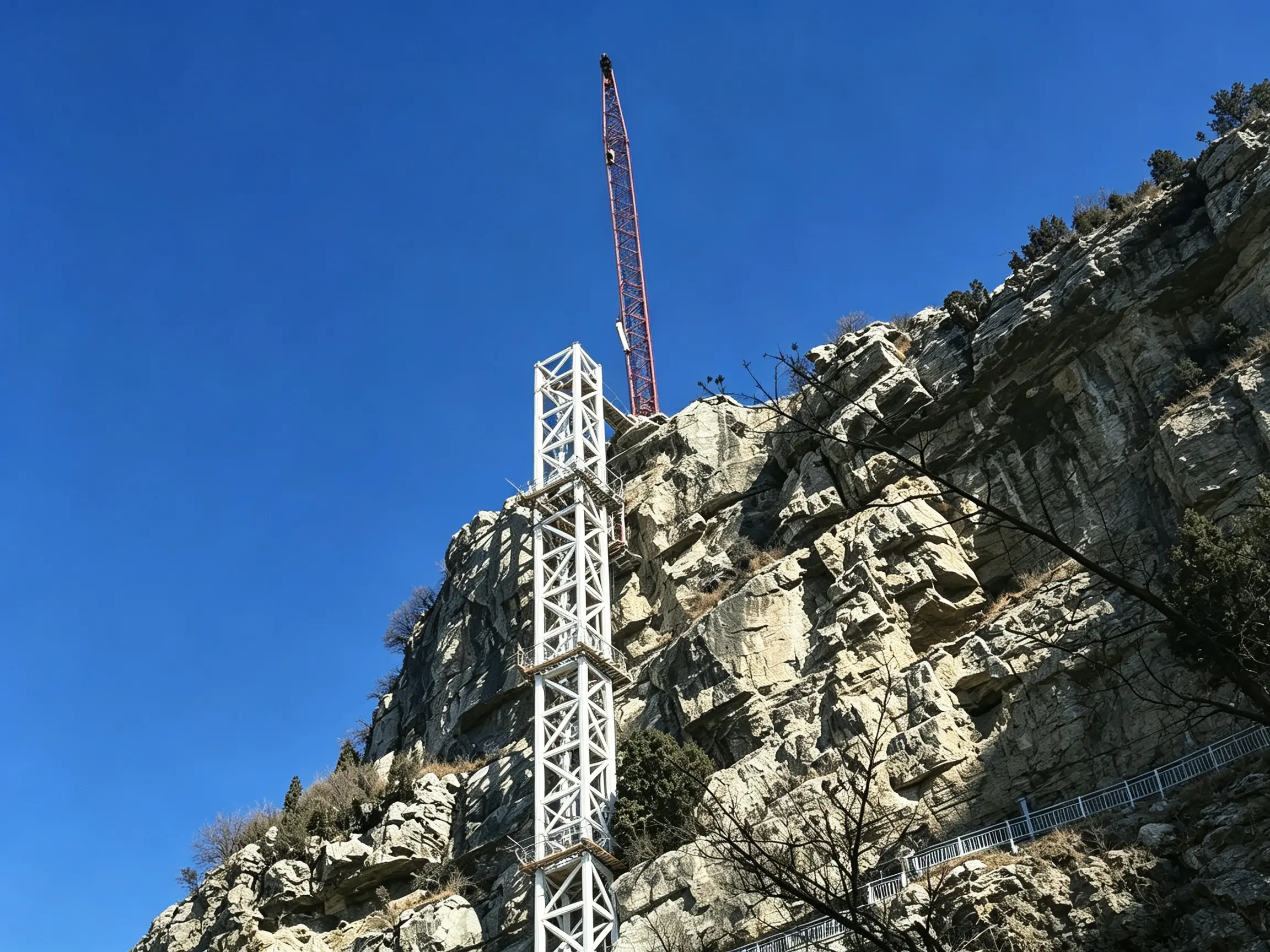 潭溪山观光电梯