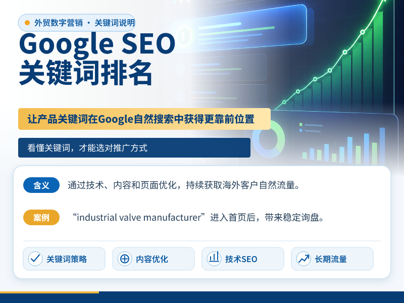 Google SEO关键词排名