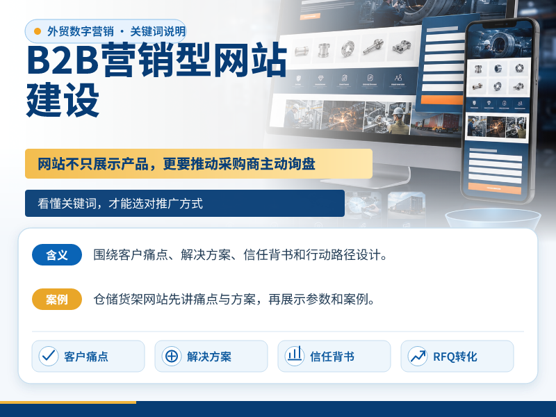 B2B 营销型外贸网站建设