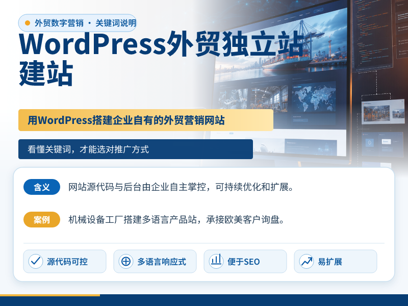 WordPress 外贸独立站