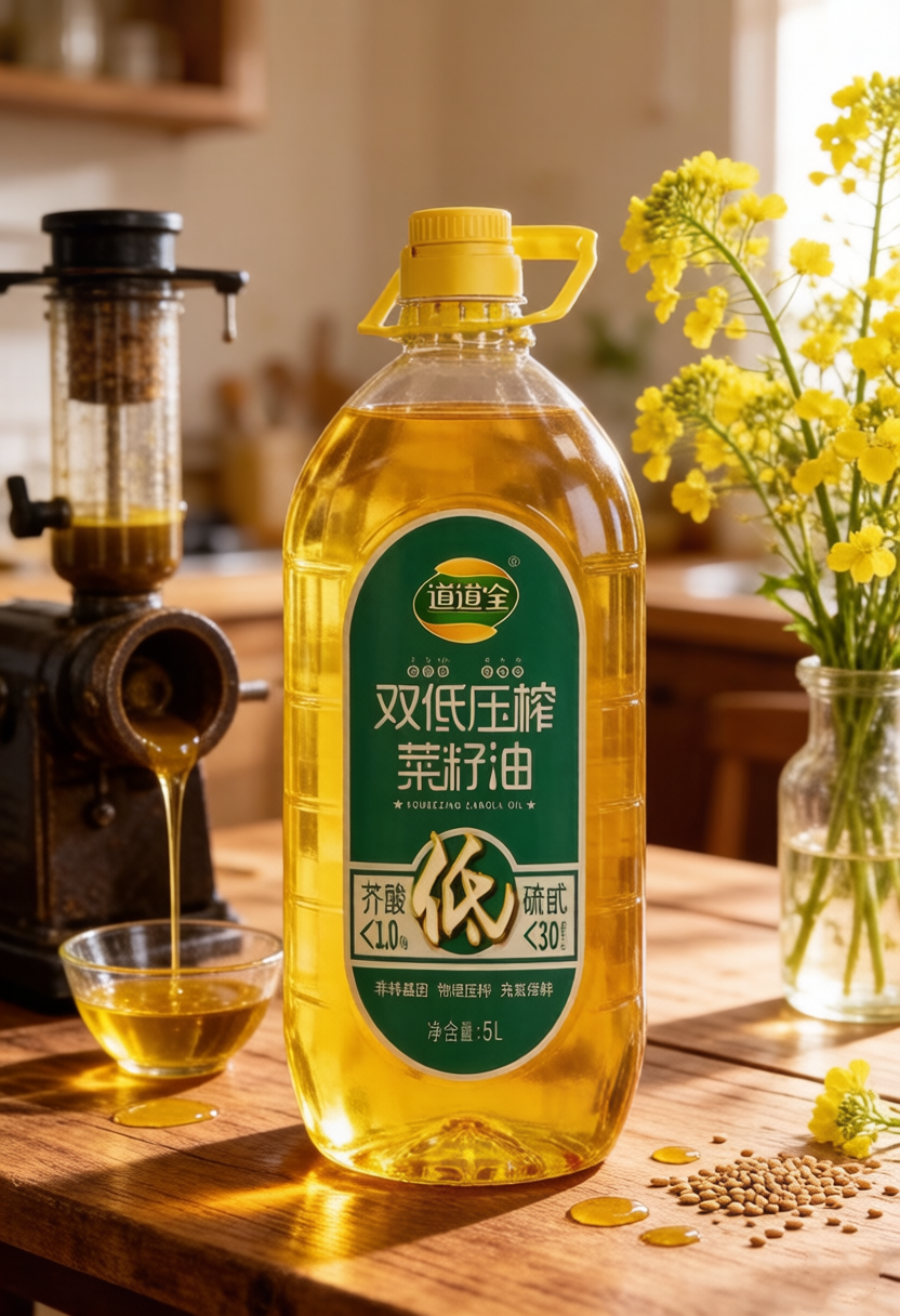 道道全——双低压榨菜籽油