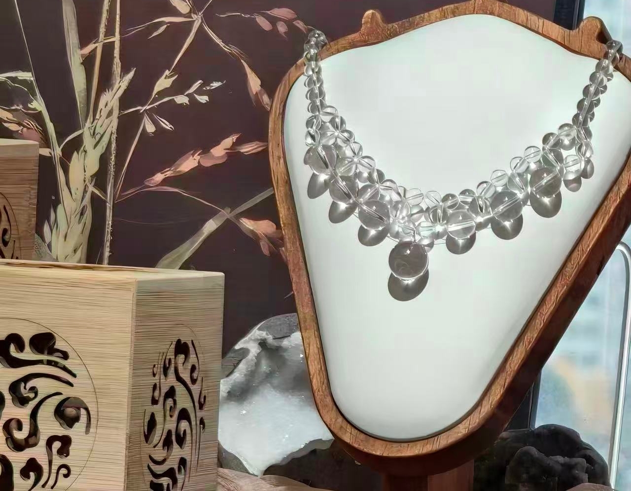 水晶项链DIY