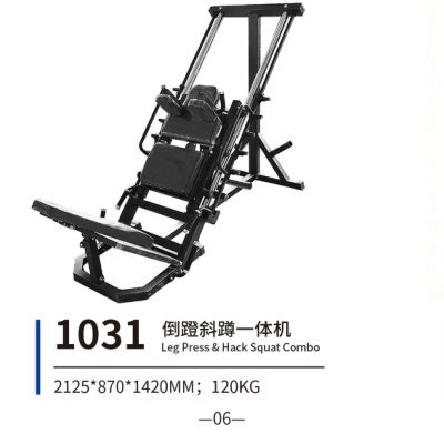 1031 倒蹬斜蹲一体机