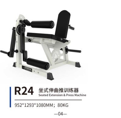 R24 坐式伸曲推训练器
