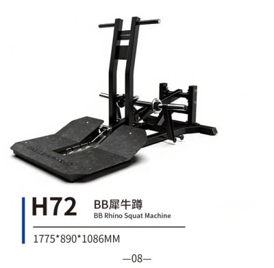 H72 BB犀牛蹲