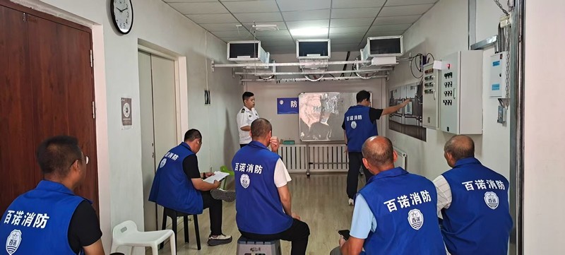 消防系统实训现场