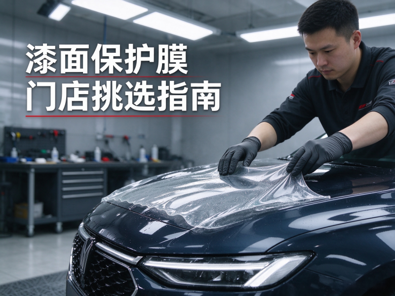 漆面保护膜门店挑选指南：从施工标准到口碑验证的避坑要点