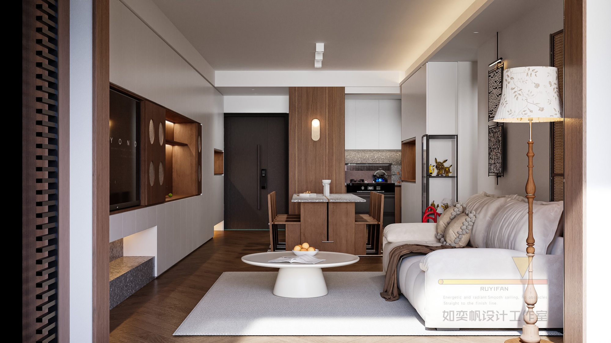 中古风格效果图