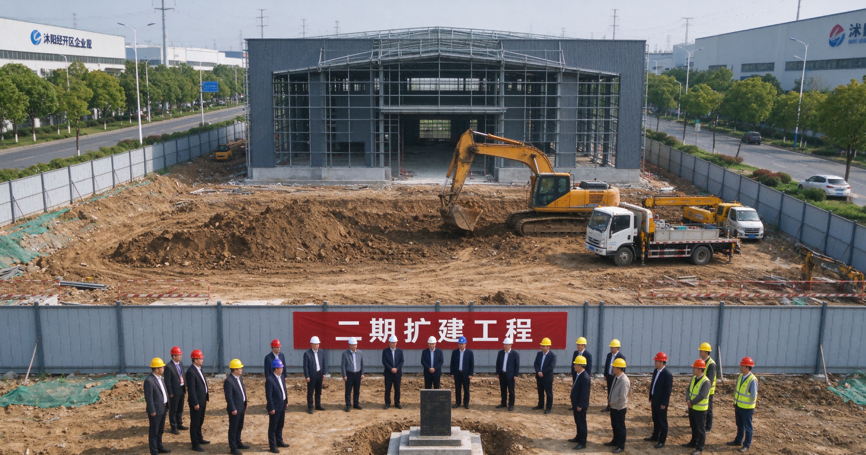 宿工餐车二期扩建工程正式开工