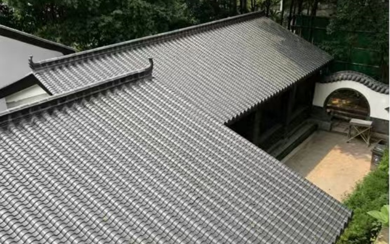 铝镁锰徽派瓦屋面
