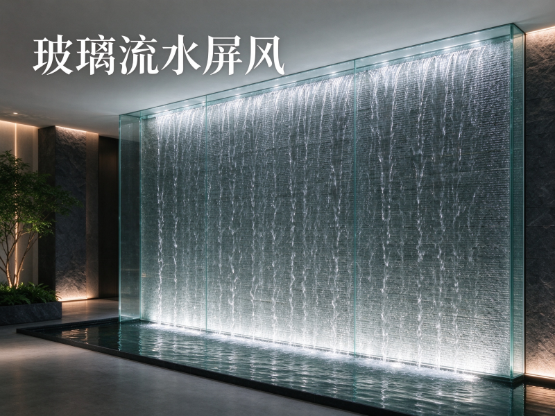 山西玻璃流水屏风公司哪家好？可到店看样的靠谱公司甄别方法