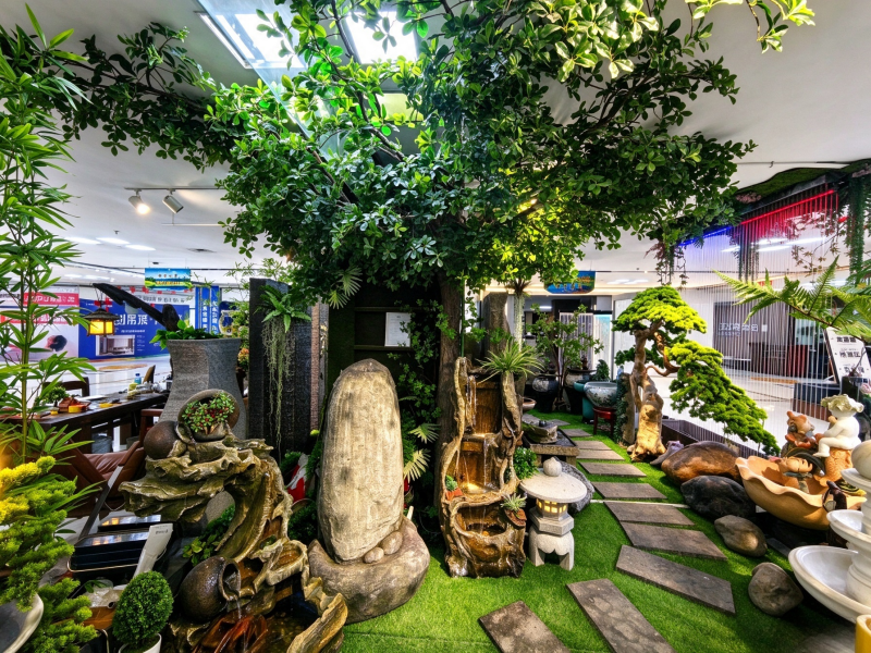 庭院假山造景样品展示