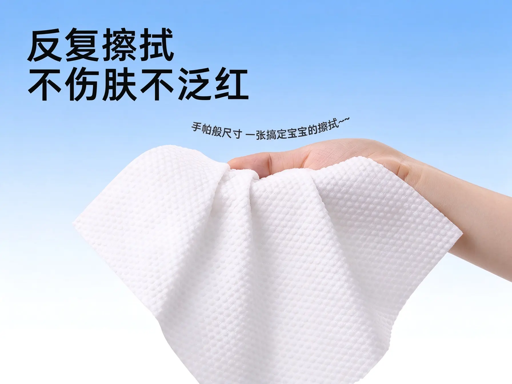 竹纤维一次性洗脸巾
