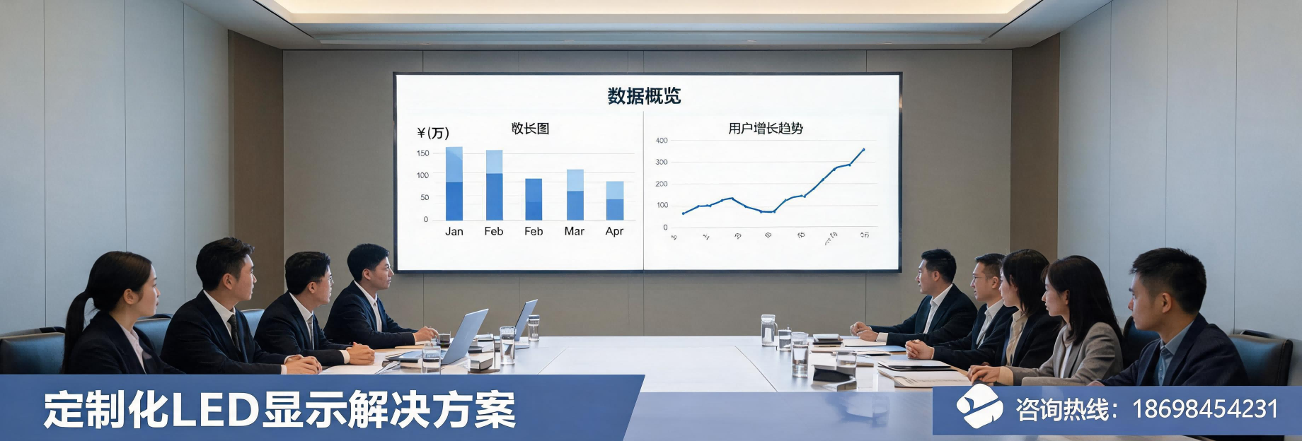 呼和浩特 LED 显示屏安装_室内外大屏_门头走字屏工程