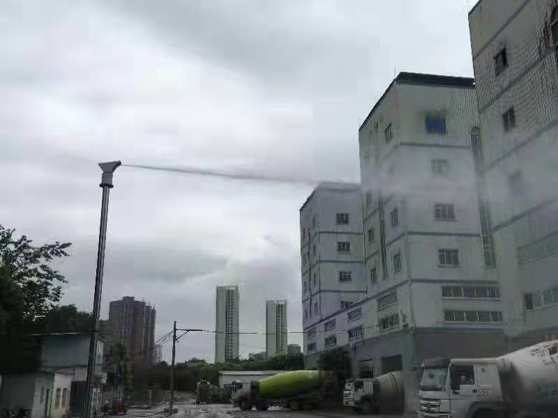  喷雾除尘