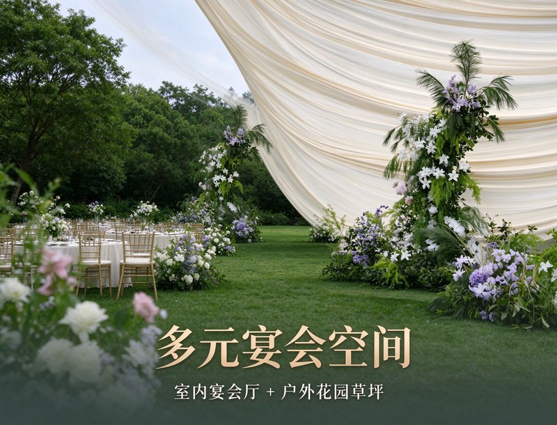 多元宴会空间 · 婚庆配套