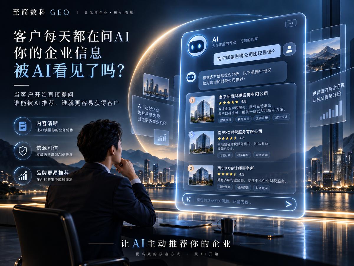 企业服务行业，如何成为AI推荐名单里的品牌？